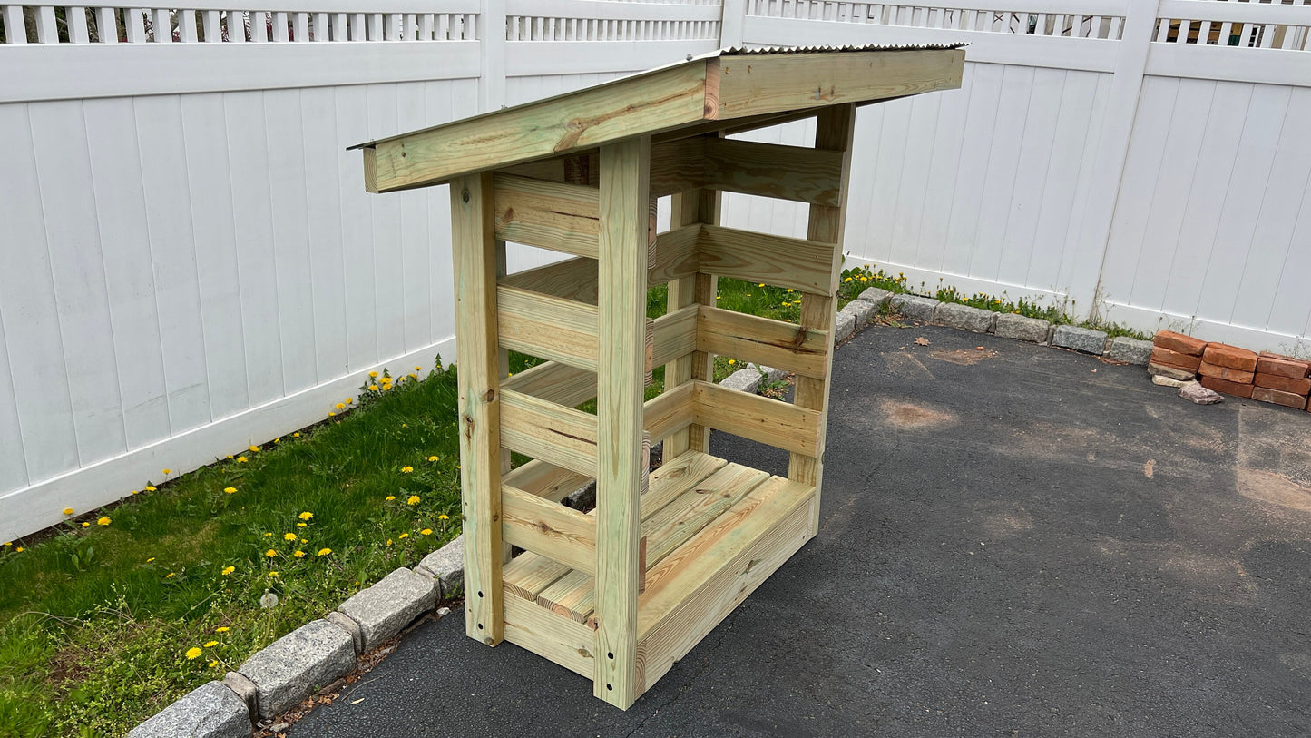 Small Firewood Storage Shed Plans