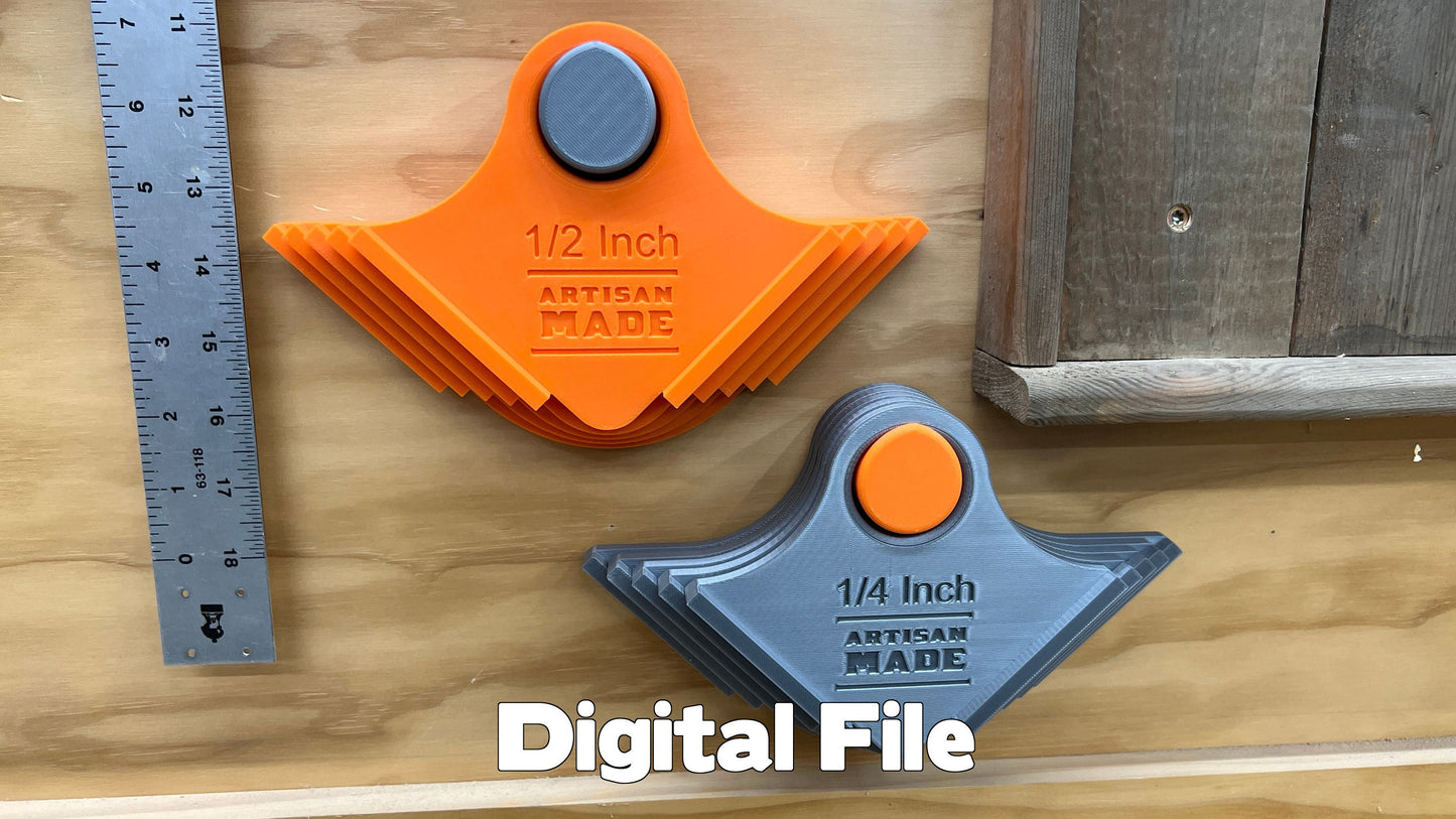 10-Radius Jigs: Stackable and Mountable-STL Files