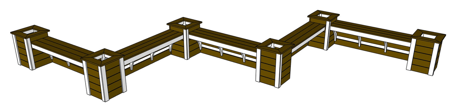 Planter Bench / Fence Plans
