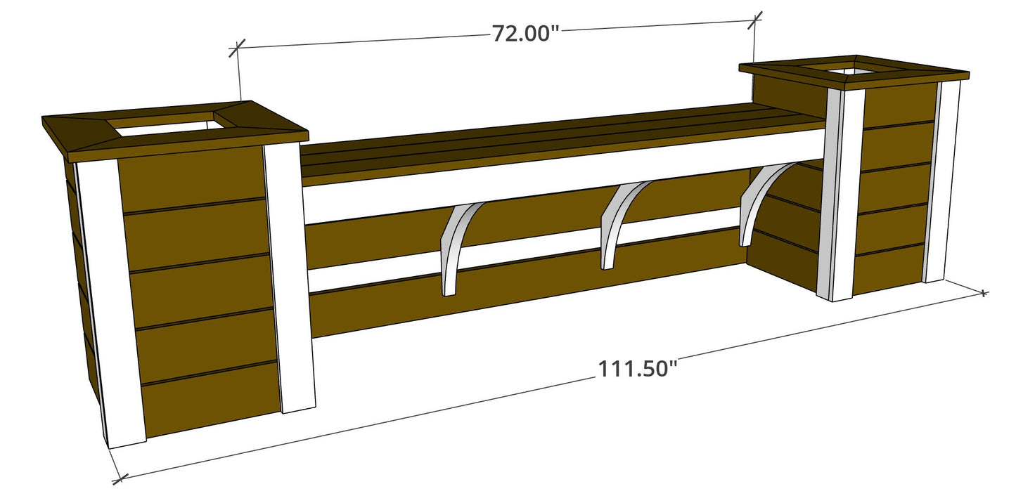 Planter Bench / Fence Plans