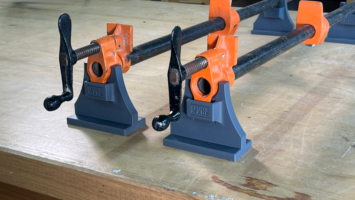 Pipe Clamp Supports-Set of 4