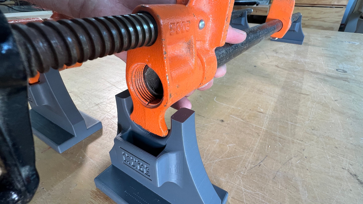 Pipe Clamp Supports-Set of 4
