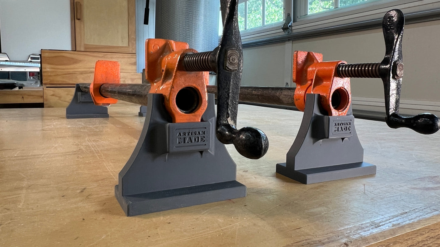 Pipe Clamp Supports-Set of 4