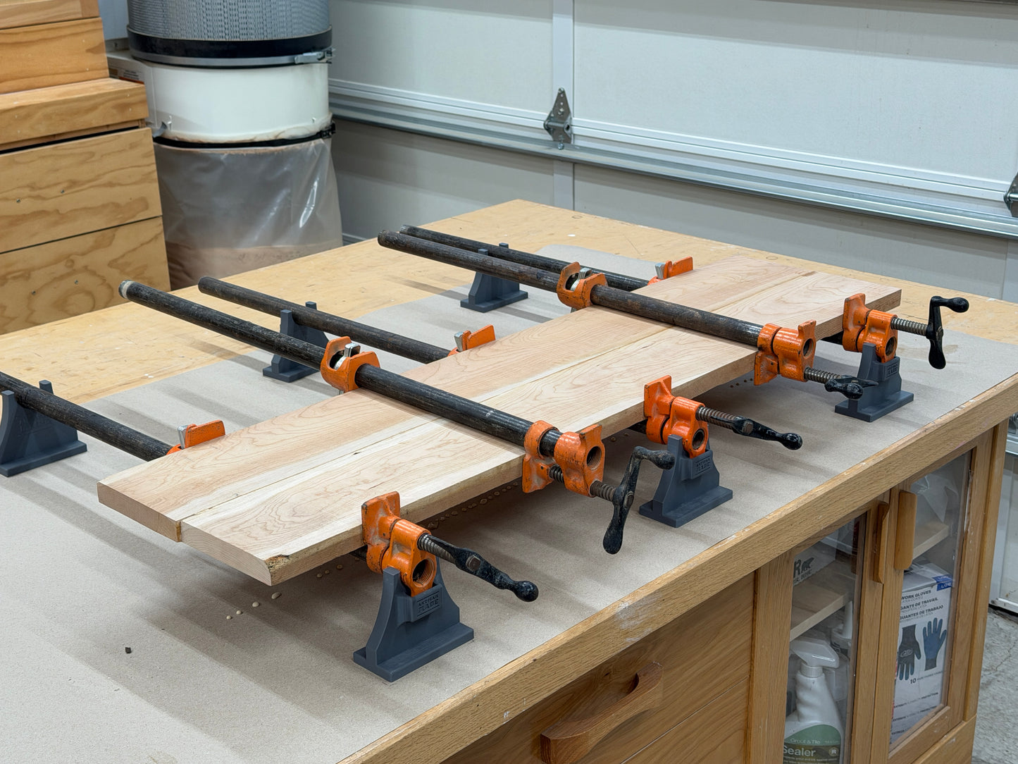 Pipe Clamp Supports-Set of 4 / Free Shipping