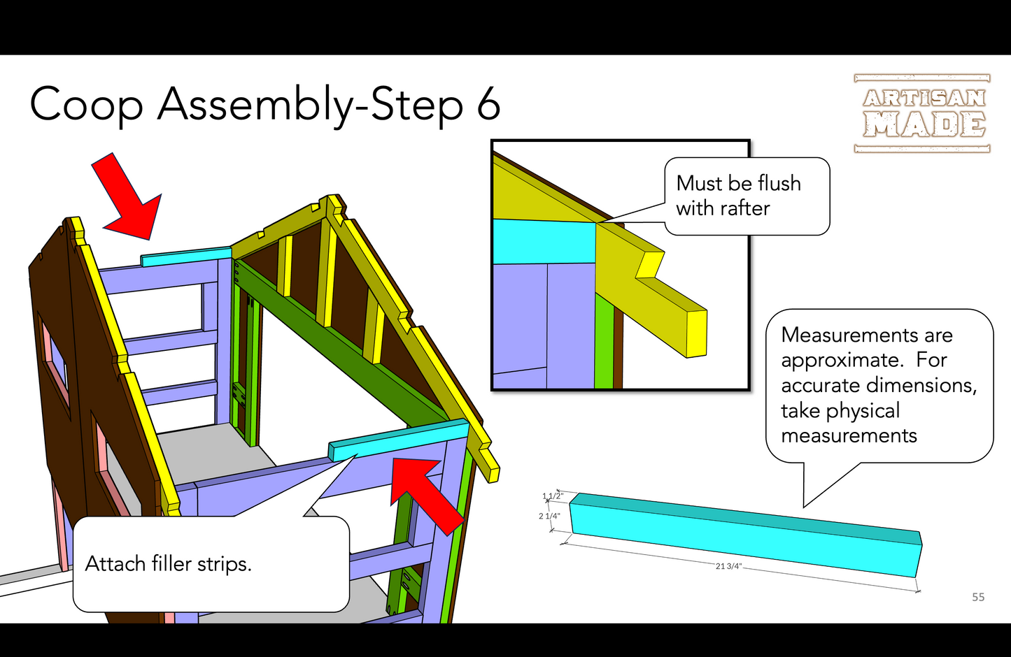 Dream Chicken Coop Build Plans / 8x12 Fully enclosed Chicken Coop And Run Project Plans