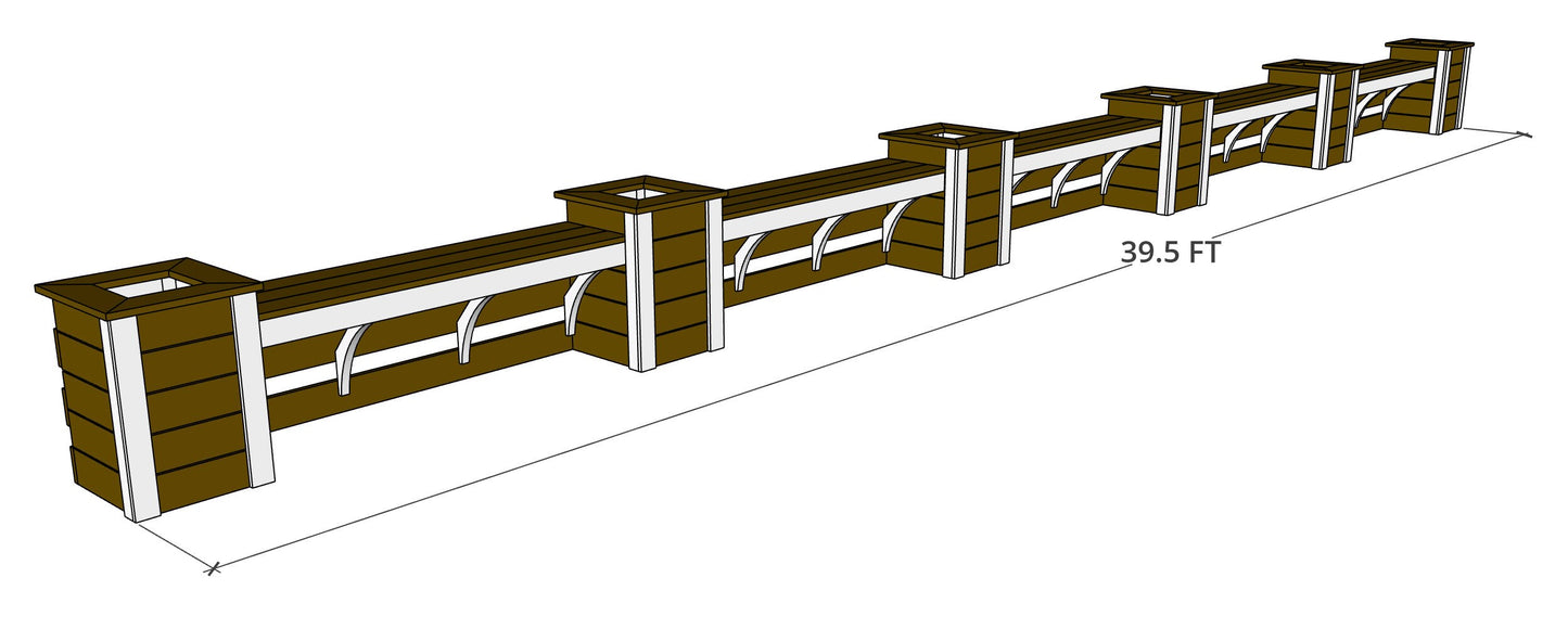 Planter Bench / Fence Plans