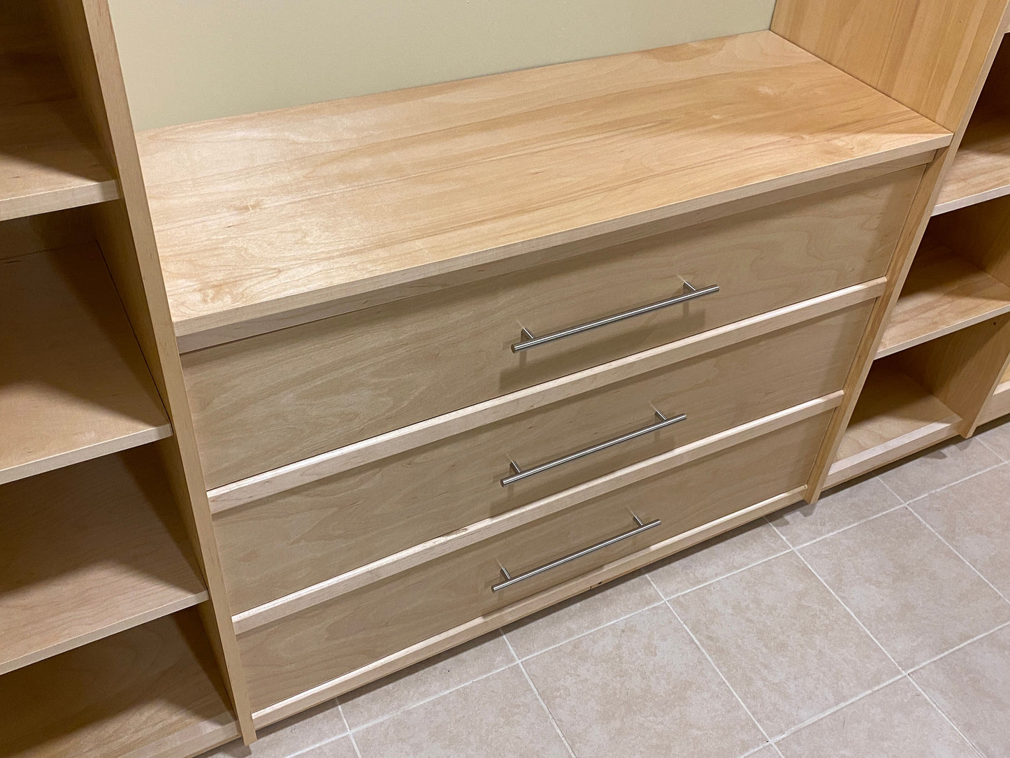 Walk-in Closet Storage System Plans