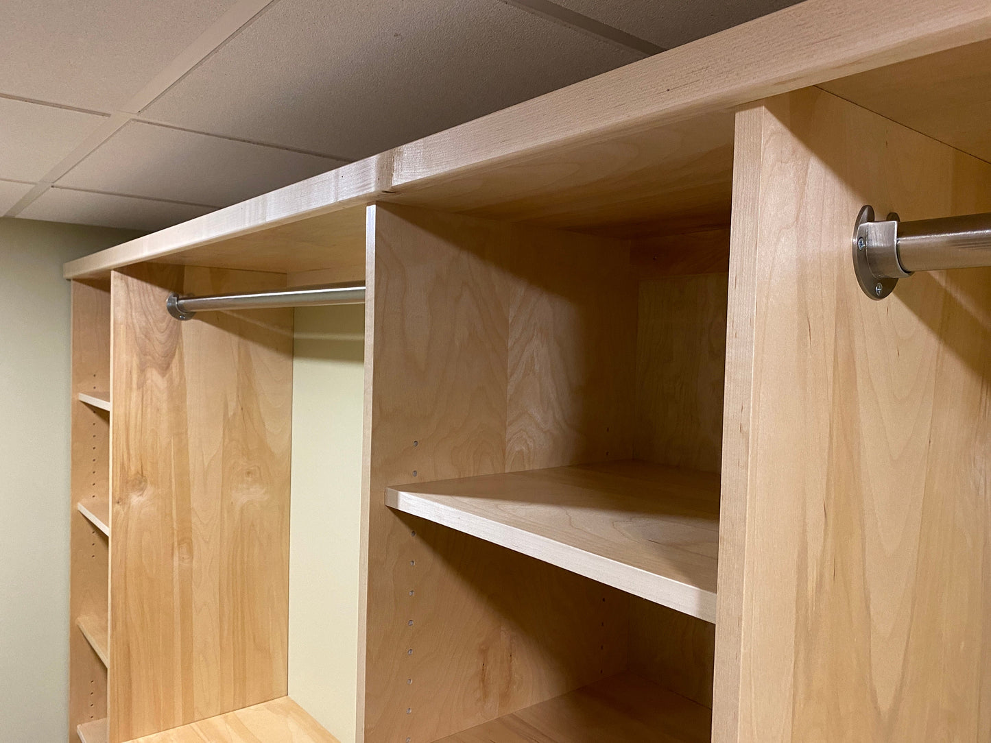 Walk-in Closet Storage System Plans