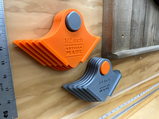 10-Radius Jigs: Stackable and Mountable-STL Files