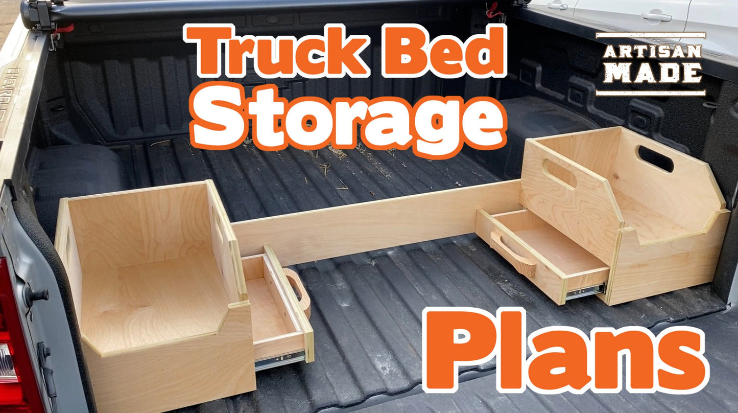 Truck Bed Storage System Plans