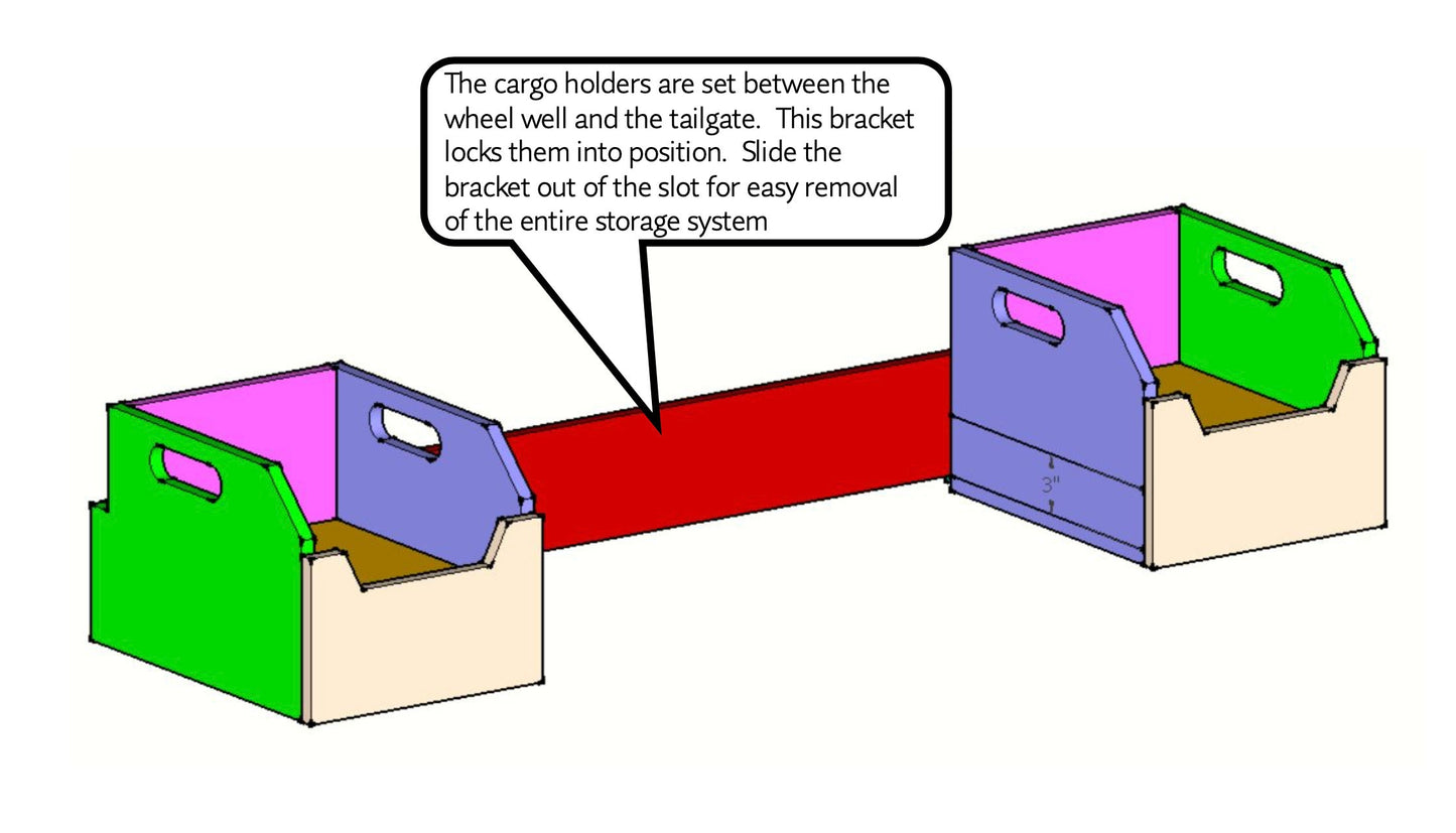 Truck Bed Storage System Plans
