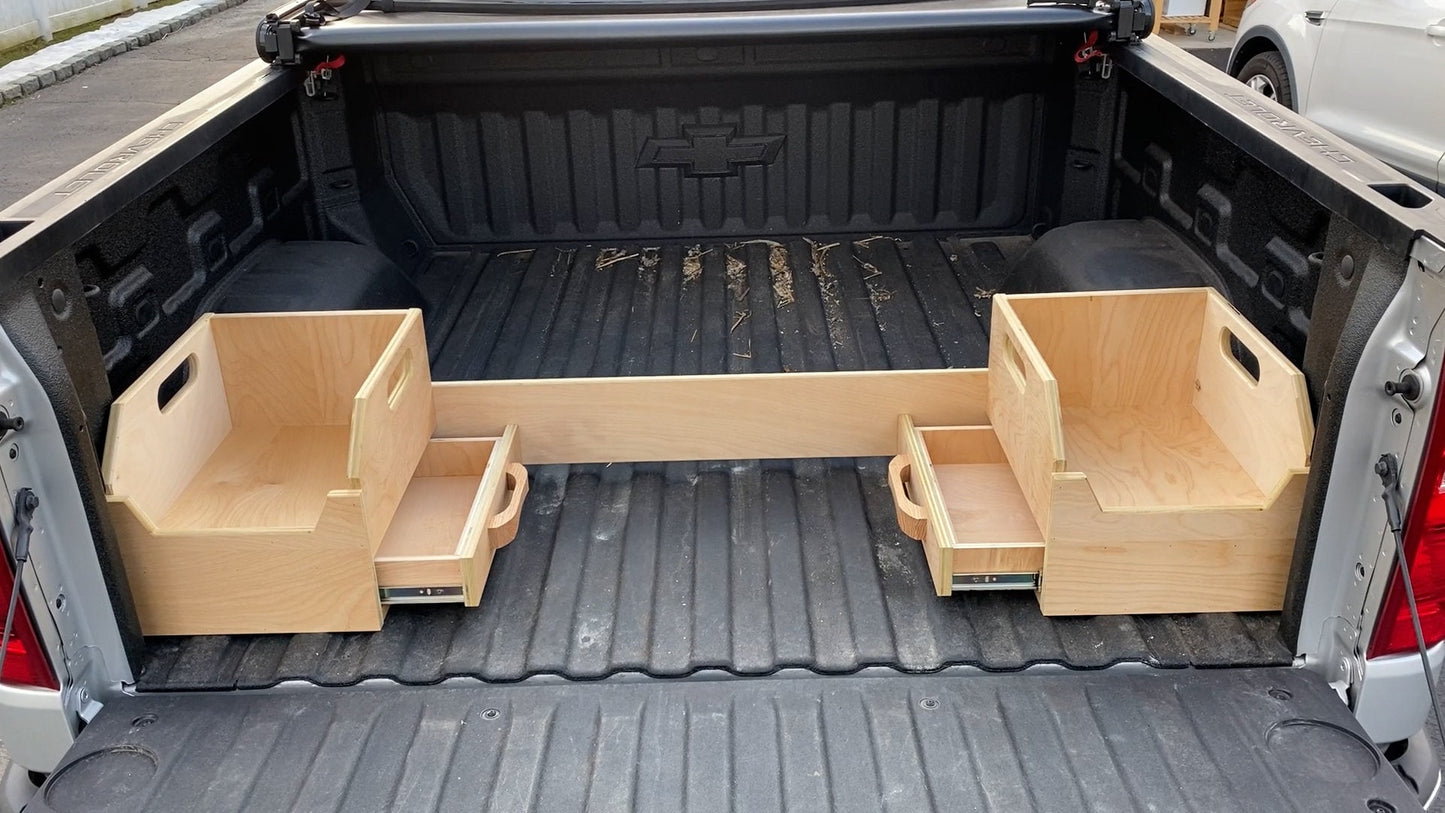 Truck Bed Storage System Plans