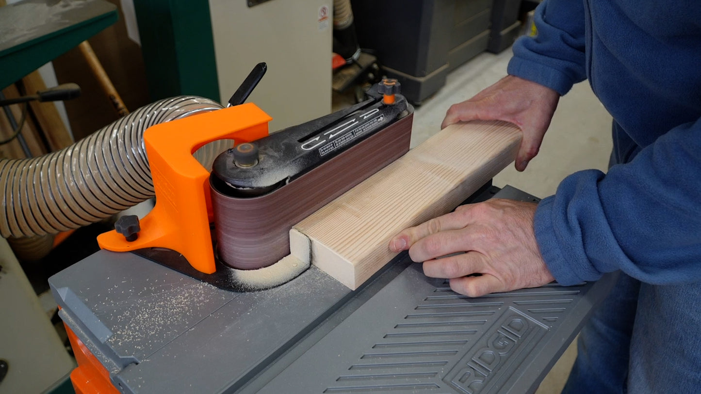 Dust Shroud For Ridgid Oscillating Sander With 2.5 Inch And 4 Inch Flex Hose Adapters