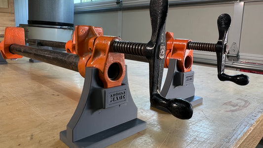 Pipe Clamp Supports-Set of 4