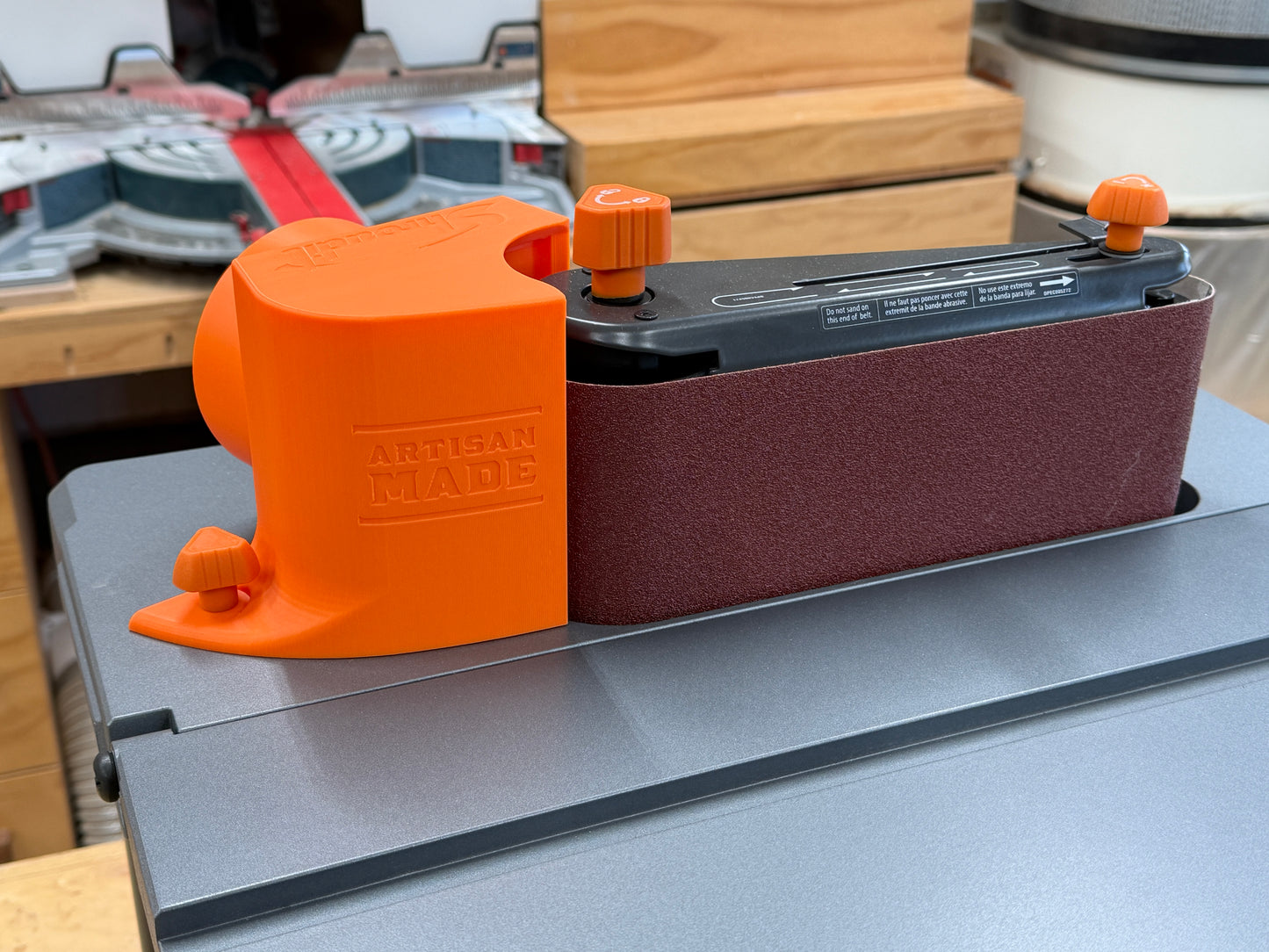 Ridgid Model R4840 Dust Shroud  With 2.5 Inch And 4 Inch Flex Hose Adapters / Free Shipping