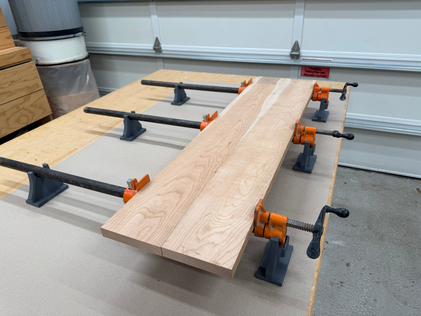 Pipe Clamp Supports-Set of 4 / Free Shipping