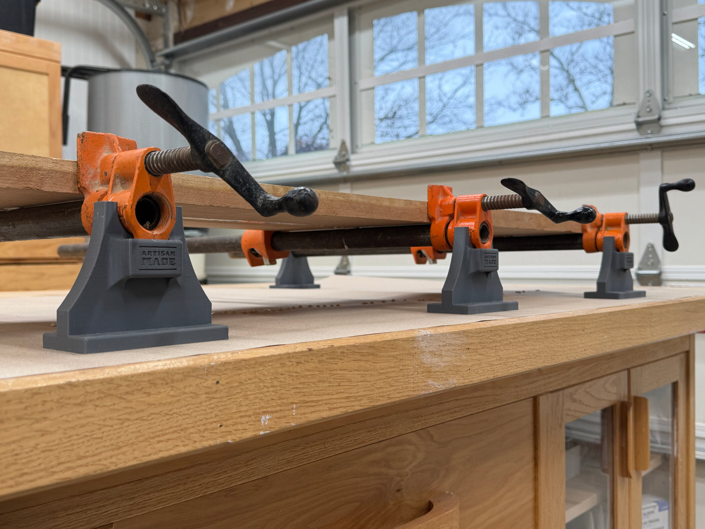 Pipe Clamp Supports-Set of 4 / Free Shipping