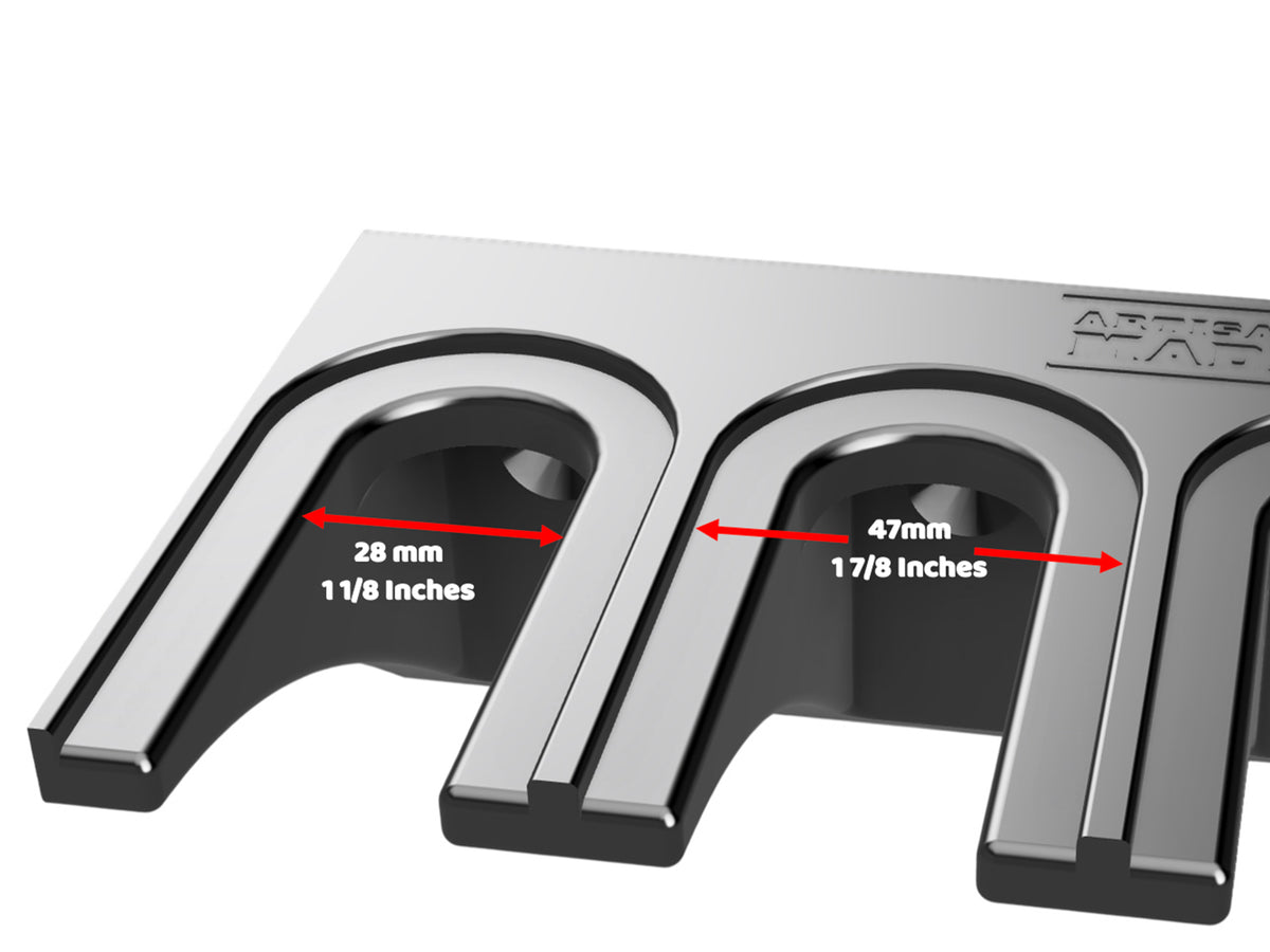 Wall Mount Pony Clamp Storage System (3/4 inch) Holds 4 Clamps / Free US Shipping Over $65
