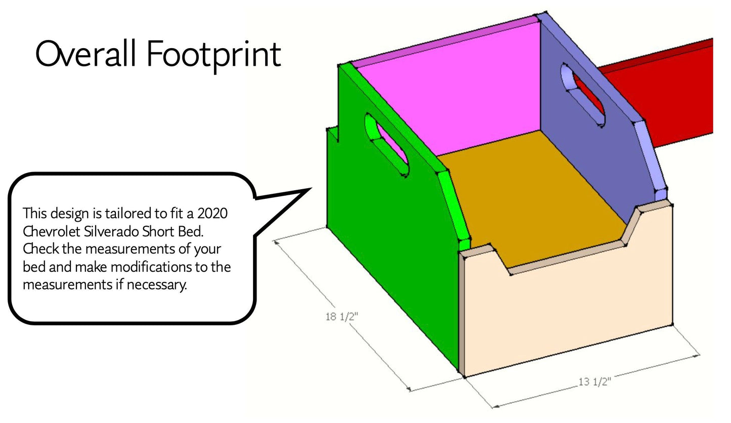 Truck Bed Storage System Plans