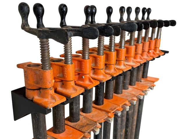 Pony Clamp Wall Mount Storage System (3/4 inch) Holds 4 Clamps / Free US Shipping Over $65